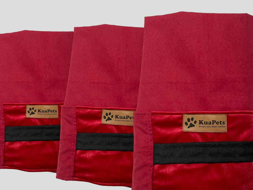 Funda Cama Origen Rojo Carmín