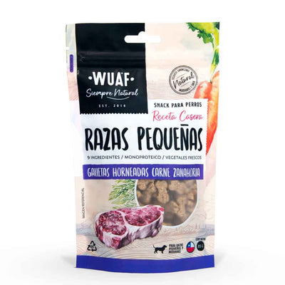 Galletas Wuaf Raza Pequeña Carne Zanahoria
