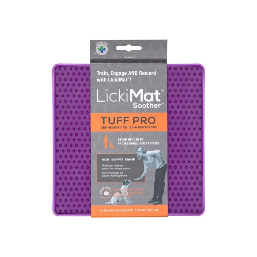 Licki Mat Soother Tuff Pro Morado