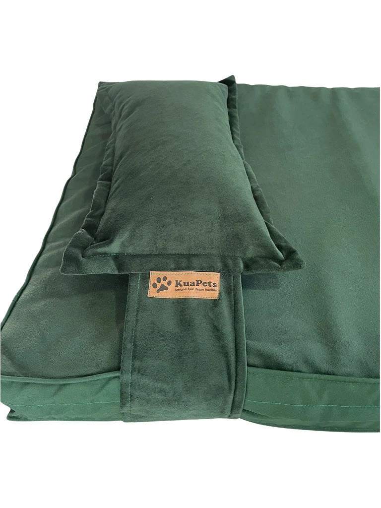 Cama Ortopédica , Verde Botella