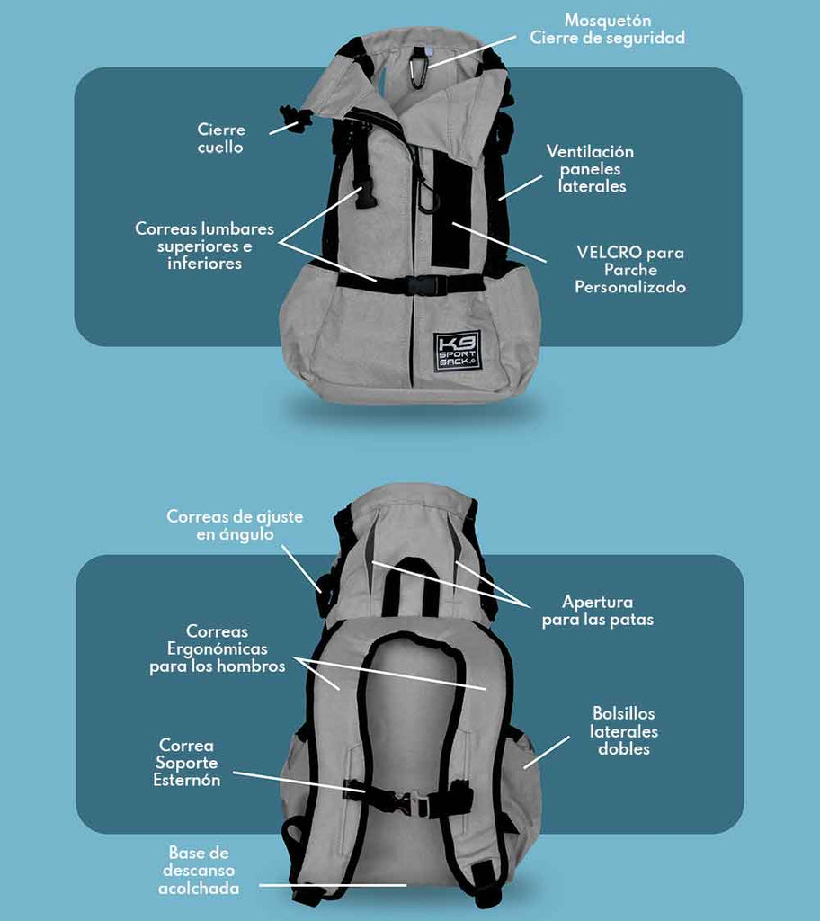 Air 2 Negra/ Mochila Transportadora