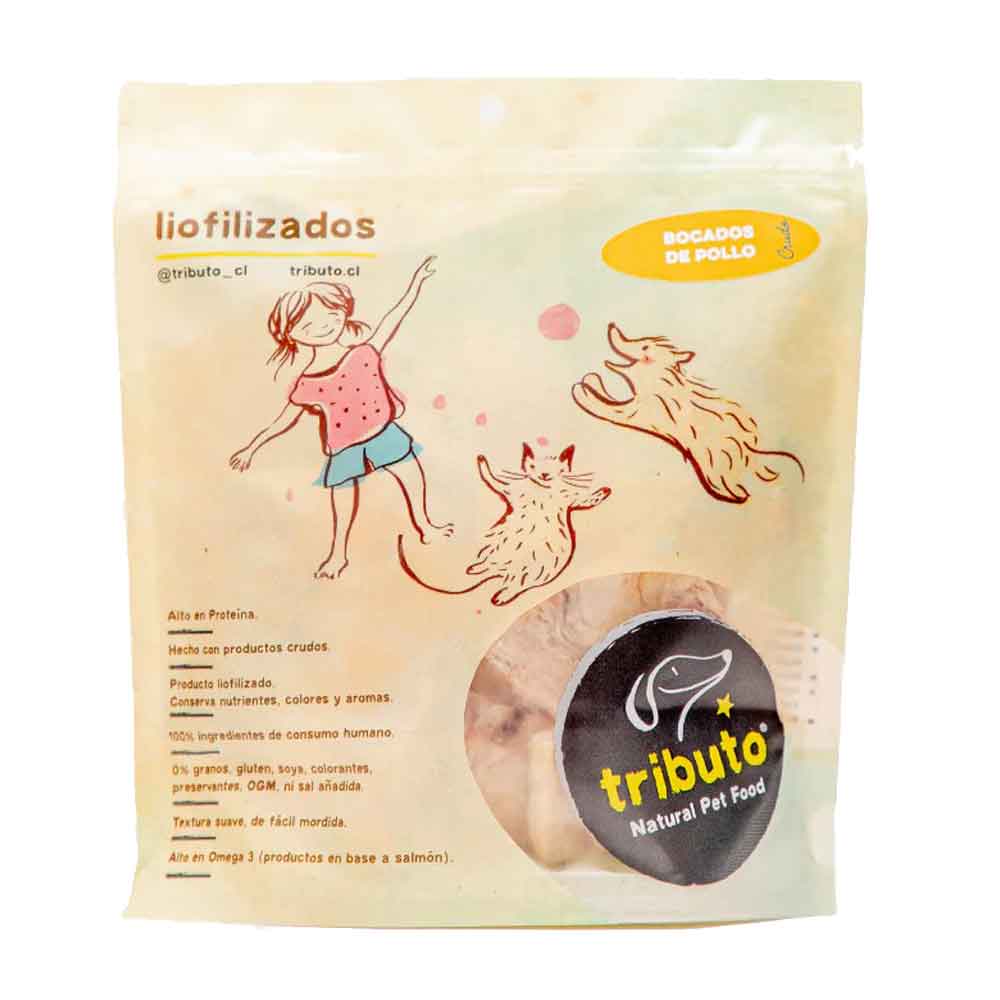 Snack Crudo Bocados de Pollo
