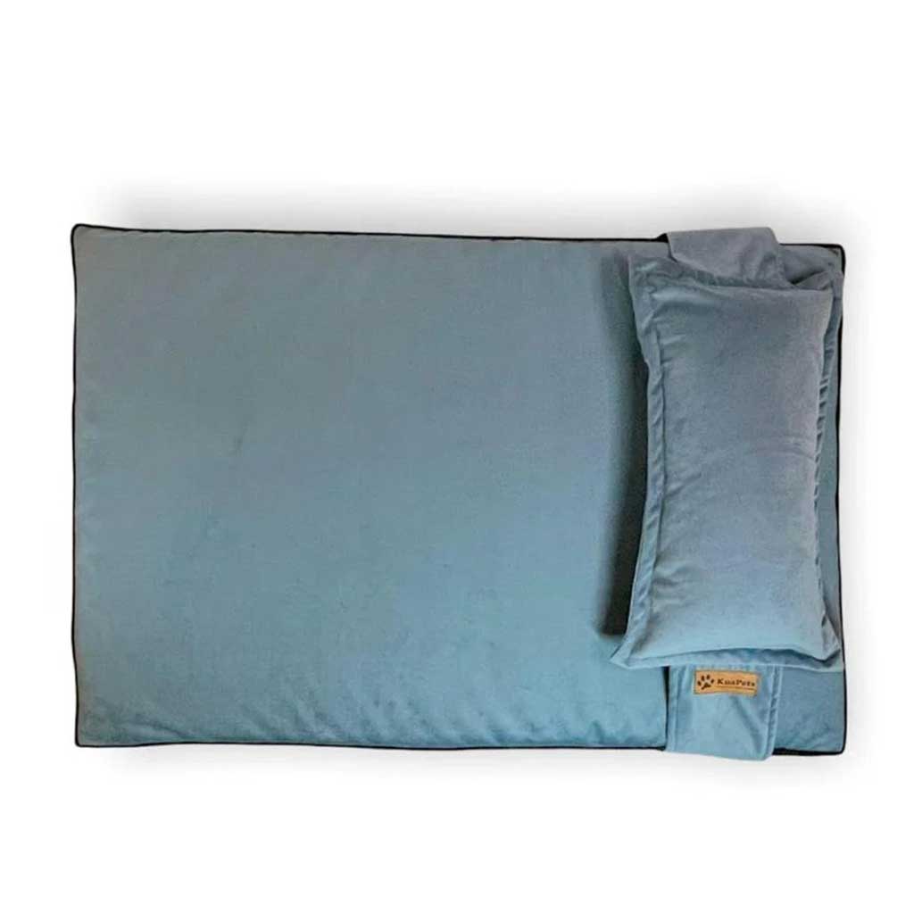 Cama Ortopédica , Azul Petróleo