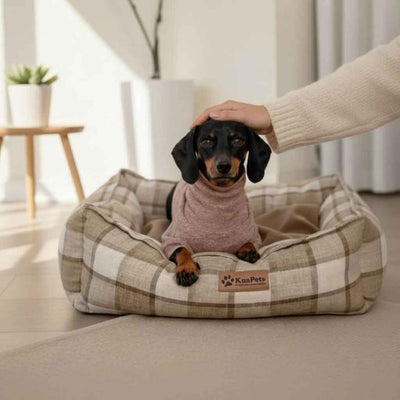 Cama Nido Sand Plaid