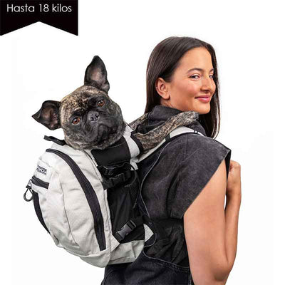 PLUS 2 Gris/ Mochila Transportadora más almacenamiento Removible