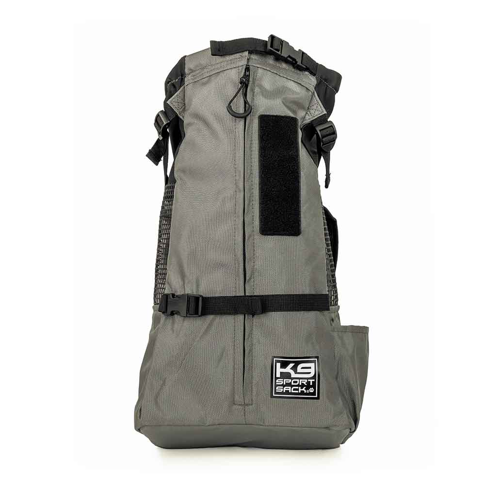 Mochila Trainer Gris/ Cachorros y perros pequeños