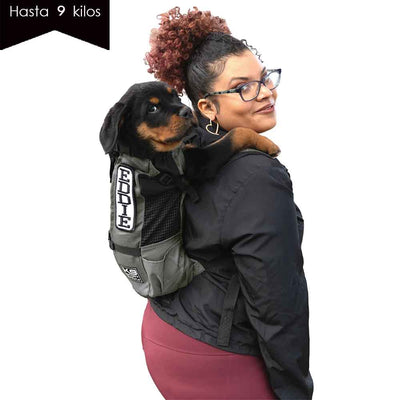 Mochila Trainer Gris/ Cachorros y perros pequeños