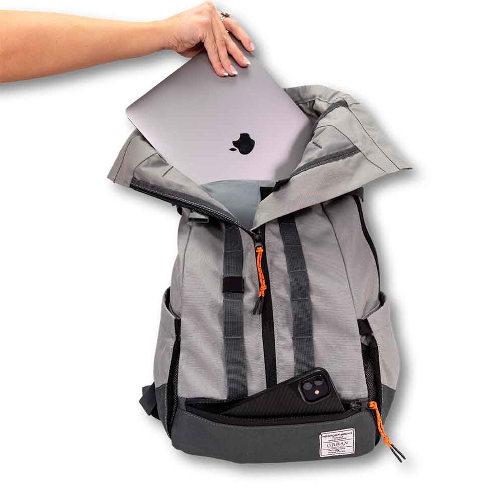 Urban 3 Gris/ Mochila Transportadora y tradicional