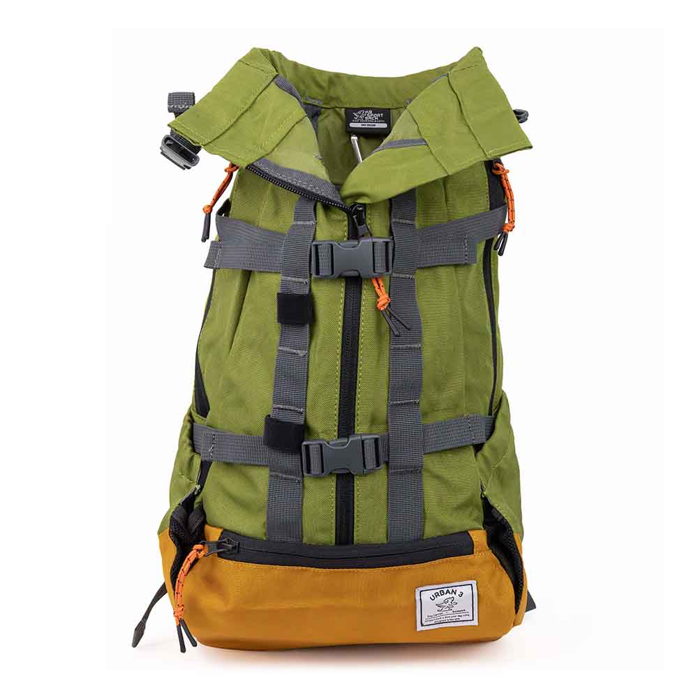 Urban 3 Verde/ Mochila Transportadora y tradicional