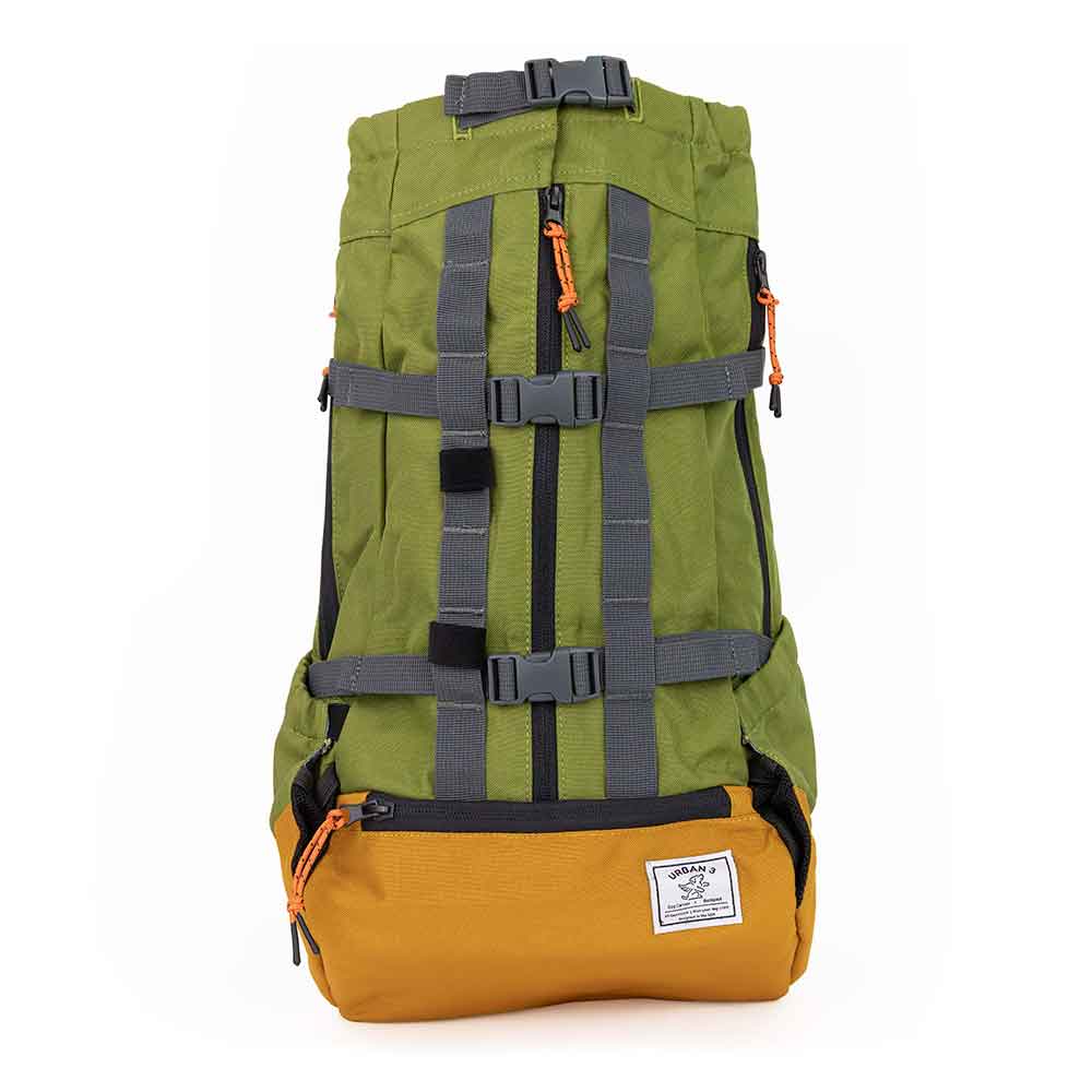 Urban 3 Verde/ Mochila Transportadora y tradicional