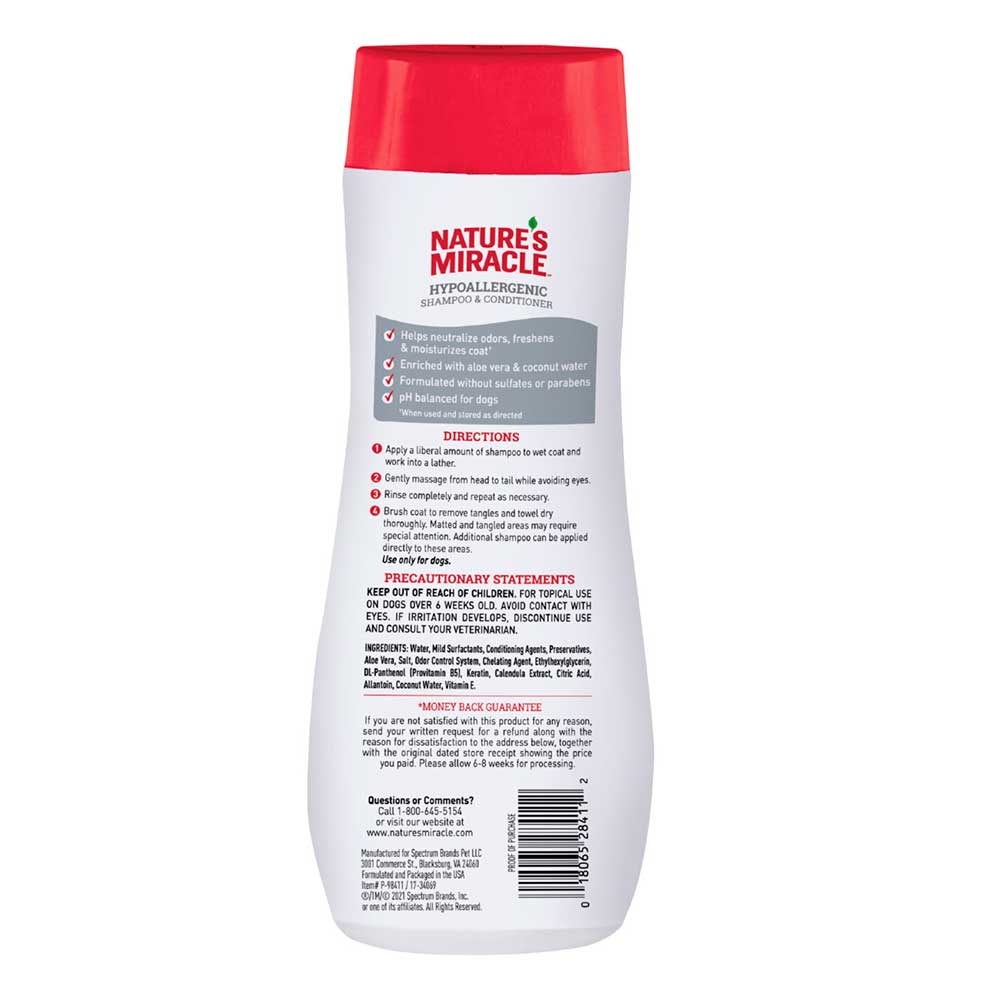 Shampoo Control Olor Sin Fragancia