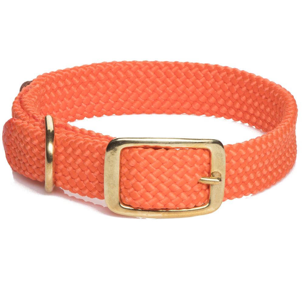 Collar Trenzado Orange - Pet Vibes