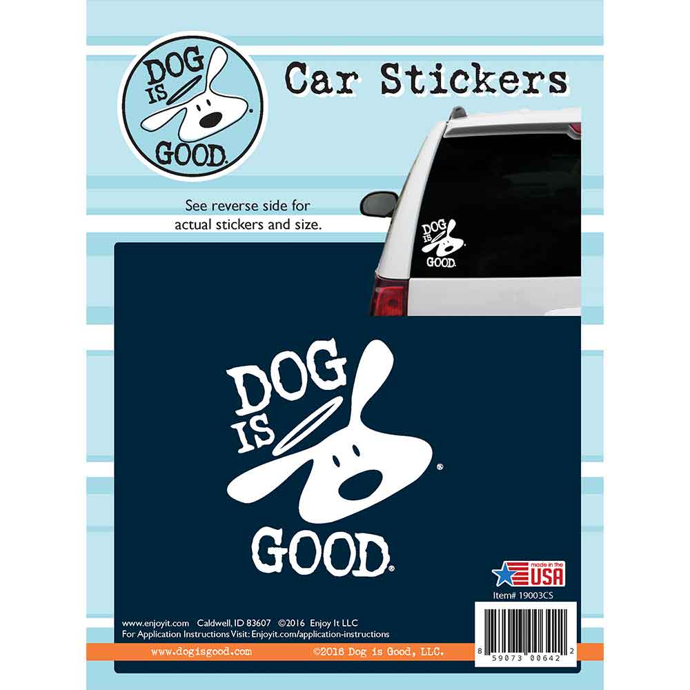 Dog is Good - Sticker Auto