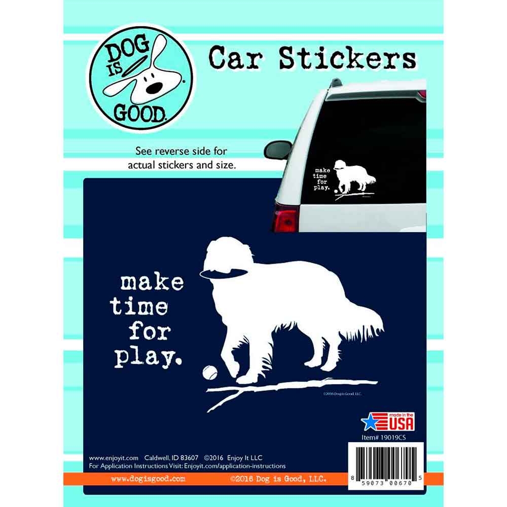 Make time for play- Sticker Auto