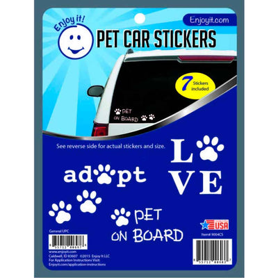 Perros y Patas - Sticker Auto