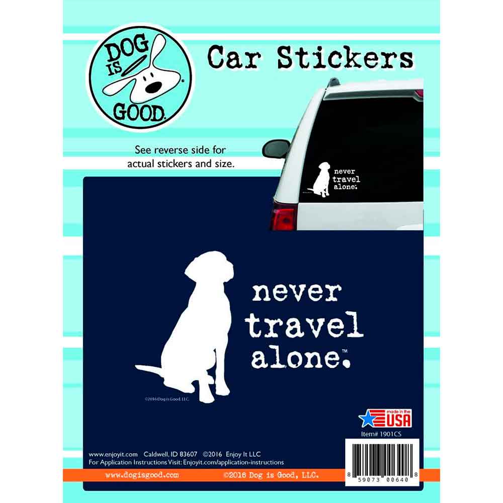 Nunca viajes solo - Sticker Auto