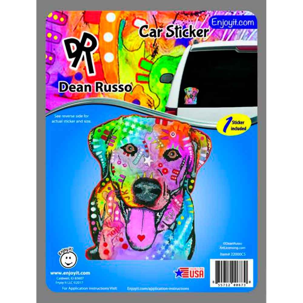 Sticker Auto Labrador